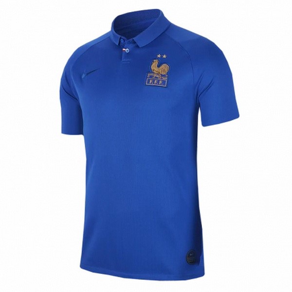 Camiseta Francia Mujer 100th Azul